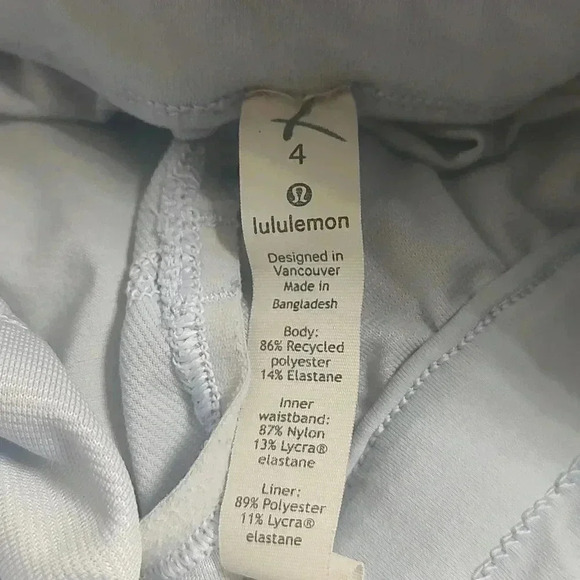 Lululemon Tracker Short V *4" Island Mist - Picture 8 of 9